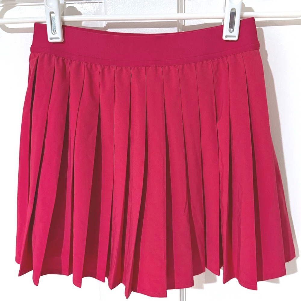 Lululemon High-Rise Pleated Tennis Skirt Pink LW8ALRS Size 2